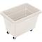 Global Industrial 6 Bushel Plastic Bulk Box Truck, Direct Mount Base, White, 33-2/5L x 23W x 24-1/2H 800311WH - alternate 2